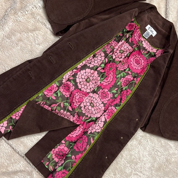 🎉HP🎉 LILY PULITZER Vintage Corduroy Jacket/Blazer - Picture 5 of 11